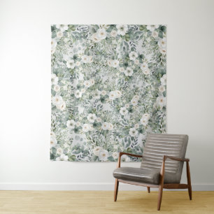 Tenture Belle photo florale Eucalyptus fond