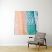 Tenture Belle plage de mer (En situation (horizontale))