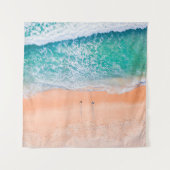 Tenture Belle plage de mer (Devant)