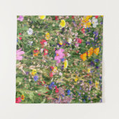 Tenture belle prairie colorée de fleurs sauvages (Devant (Horizontal))