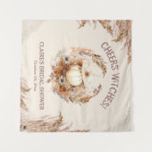 Tenture Belle sorcière Halloween Fête des mariées fond (Devant (Horizontal))