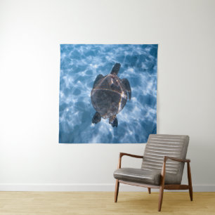 Tenture Belle tortue aquatique Meilleur cadeau pour la v