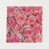 Tenture Belles roses roses roses (Devant (Horizontal))