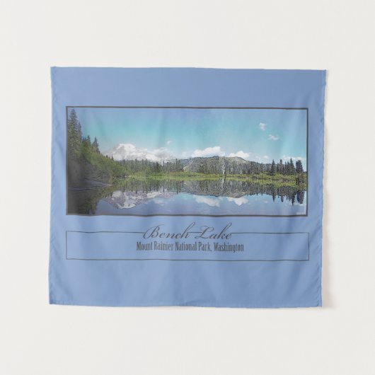 Tenture Bench Lake (Devant (Horizontal))