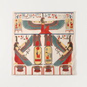 Tenture Bénédictions d'un dieu soleil de Ra d'Amon - (Devant (Horizontal))