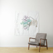 Tenture Bénir cette ferme (En situation)