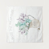 Tenture Bénir cette ferme (Devant)