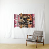 Tenture Berger Border Collie (En situation (horizontale))