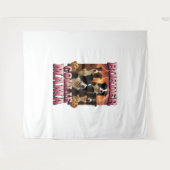Tenture Berger Border Collie (Devant (Horizontal))