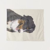 Tenture Bernese Mountain Dog 2 Peinture - Joli Original Do (Devant (Horizontal))