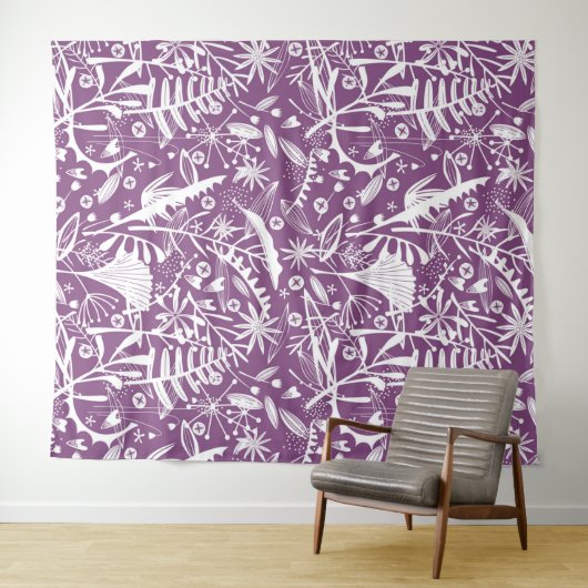 Tenture Berry botanical (En situation (horizontale))