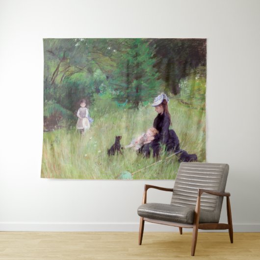 Tenture Berthe Morisot - Dans un parc (En situation (horizontale))