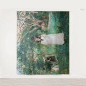 Tenture Berthe Morisot - La chasse aux papillons (Devant)
