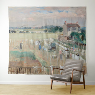 Tenture Berthe Morisot - Suspendre le linge pour sécher