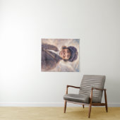 Tenture Bessie Coleman With Wings Painting (En situation (horizontale))