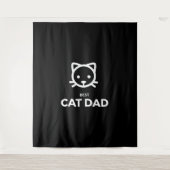 Tenture Best Cat Papa (Devant)