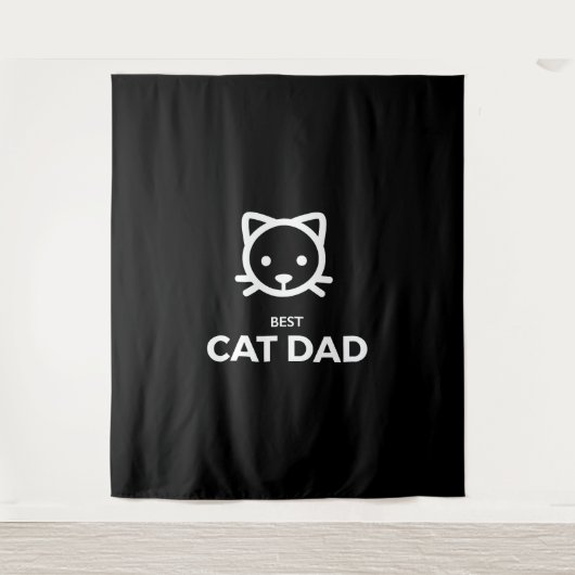 Tenture Best Cat Papa (Devant)