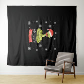 Tenture Best Christmas Day Ever With My Snake, Best Shirts (En situation (horizontale))