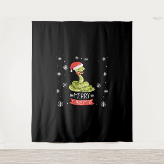 Tenture Best Christmas Day Ever With My Snake, Best Shirts (Devant)