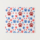 Tenture Best Dog Mom Ever (Devant (Horizontal))