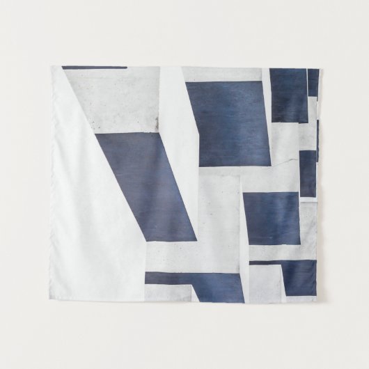 Tenture Béton blanc (Devant (Horizontal))