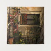 TENTURE BICYCLETTE APPUYÉE SUR LA MAISON (Devant (Horizontal))