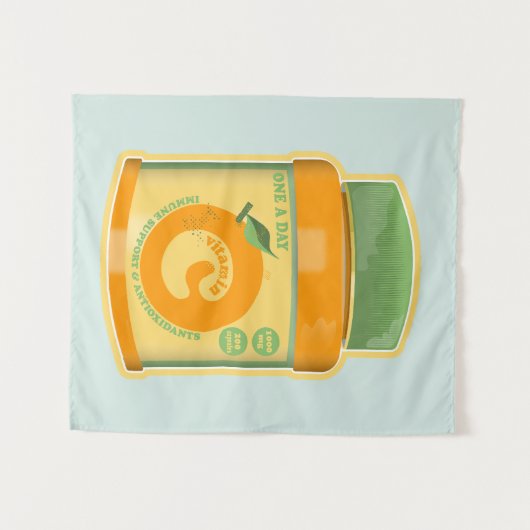 Tenture Bien-être vitamine C (Devant (Horizontal))