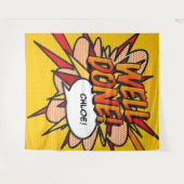 Tenture BIEN FAIT amusant Comic Book Photo fond (Devant (Horizontal))