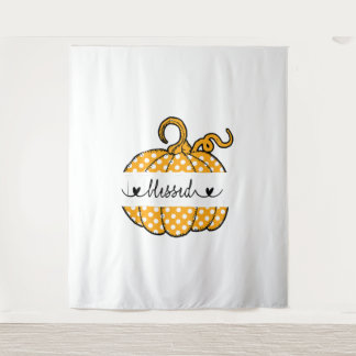 Tenture Bienheureux Nana Citrouille Art Thanksgiving Hallo