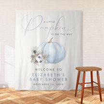 Bienvenue à la Baby Shower Little Pumpkin Baby Boy