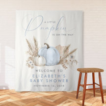 Bienvenue à la Baby Shower Little Pumpkin Baby Boy