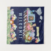 Tenture Bienvenue à la fête (Devant (Horizontal))