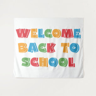 Tenture Bienvenue à l'école