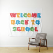 Tenture Bienvenue à l'école (En situation (horizontale))