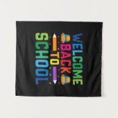 Tenture Bienvenue À L'École (Devant (Horizontal))