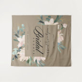 TENTURE BIENVENUE À UNE FÊTE DE MARIAGE FLEURIE TEINTE RUS (Devant (Horizontal))