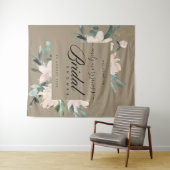 TENTURE BIENVENUE À UNE FÊTE DE MARIÉE AVEC FLEURS RUSTIQU (En situation (horizontale))