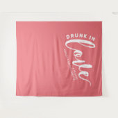 Tenture Bienvenue Bachelorette Drunk In Love (Devant (Horizontal))