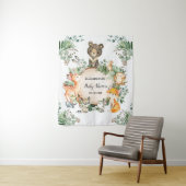 Tenture Bienvenue dans la végétation rustique des animaux (En situation)