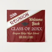 Tenture Bienvenue ! Réunion de classe (Devant (Horizontal))