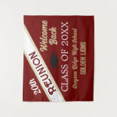 Tenture Bienvenue ! Réunion de classe (Devant)