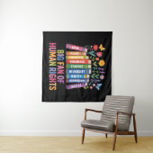 Tenture Big Fan Of Human Rights (En situation (horizontale))