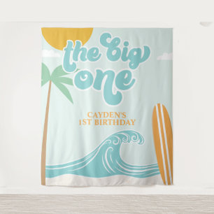 Tenture Big One Surf Beach 1er anniversaire
