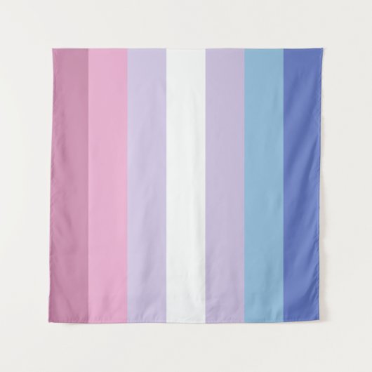 Tenture Bigender Drapeau 57 x 57 (Devant)