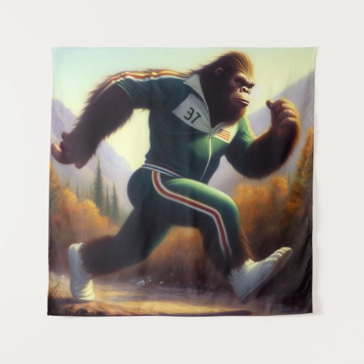 Tenture Bigfoot en cours (Devant)