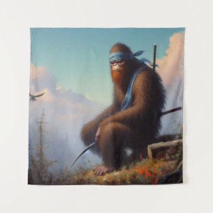Tenture Bigfoot Ninja