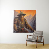 Tenture Bigfoot Samurai (En situation)