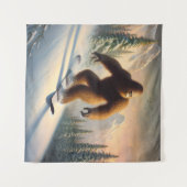 Tenture Bigfoot Snowboard (Devant (Horizontal))