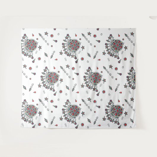 Tenture Bijoux kabyle (Devant (Horizontal))