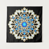 Tenture Bijoux Mandala broche, élément design. Tribal (Devant (Horizontal))